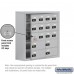 Salsbury Cell Phone Storage Locker - with Front Access Panel - 5 Door High Unit (8 Inch Deep Compartments) - 12 A Doors (11 usable) and 4 B Doors - steel - Surface Mounted - Resettable Combination Locks